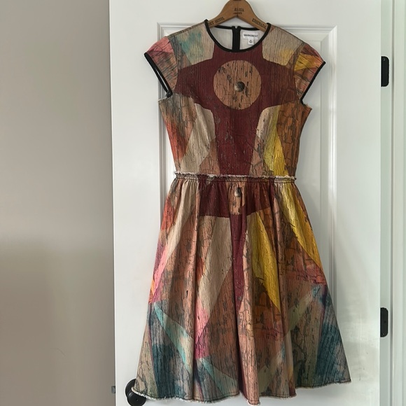 Making the Cut Carnaval Printed Fit & Flare Dress - Picture 6 of 16